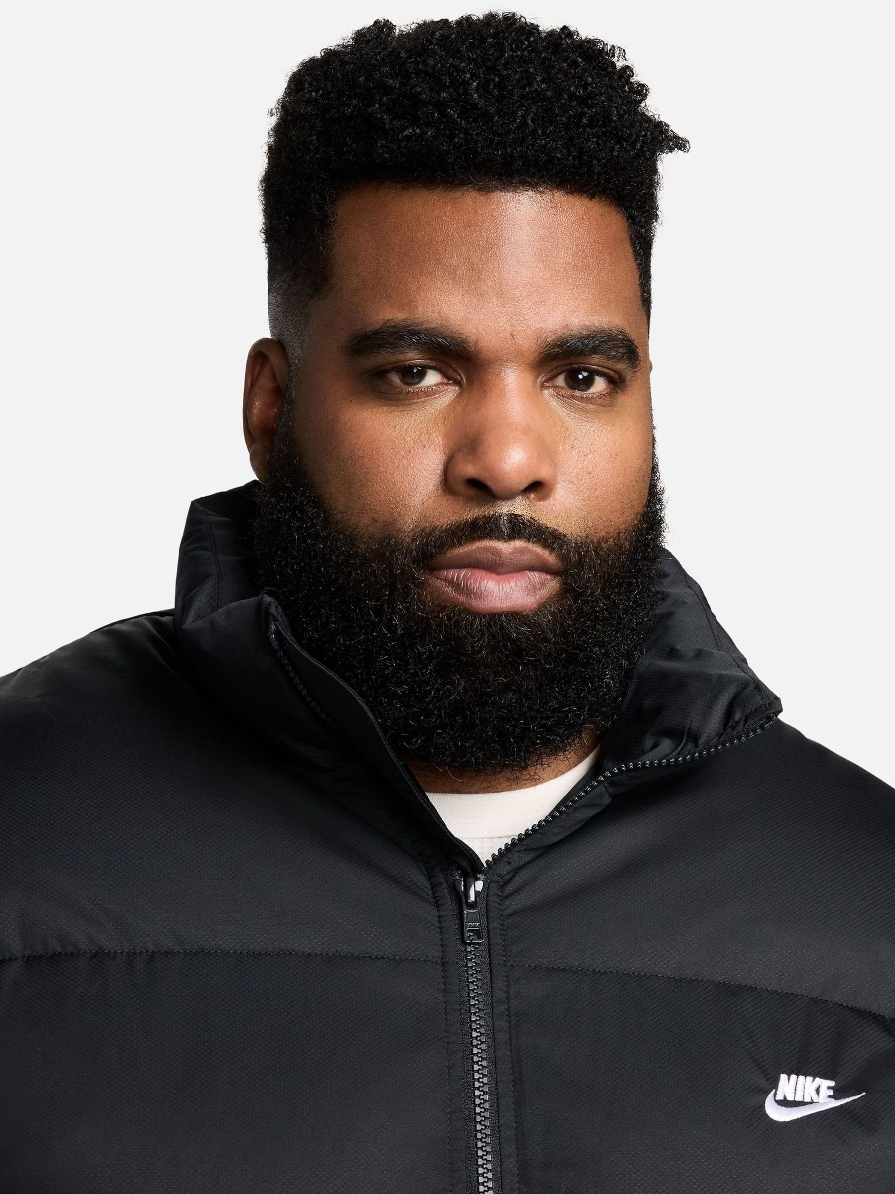 Buy Nike Black Padded Puffer Jacket from Next Ireland