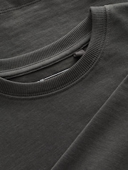 Grey Charcoal Long Sleeve Cosy T-Shirt (3-16yrs) - Image 3 of 3