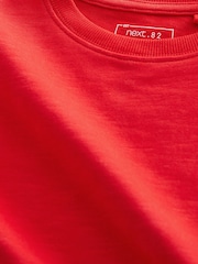 Red Long Sleeve Cosy T-Shirt (3-16yrs) - Image 3 of 3