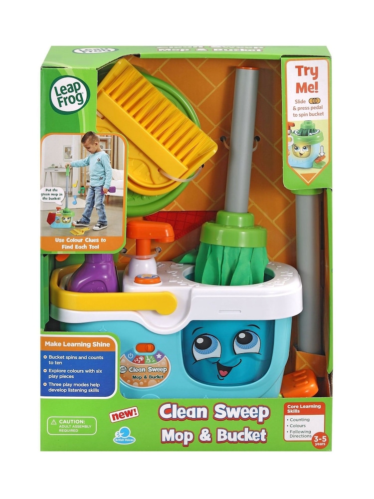 LeapFrog Clean Sweep Mop & Bucket - Image 1 of 4