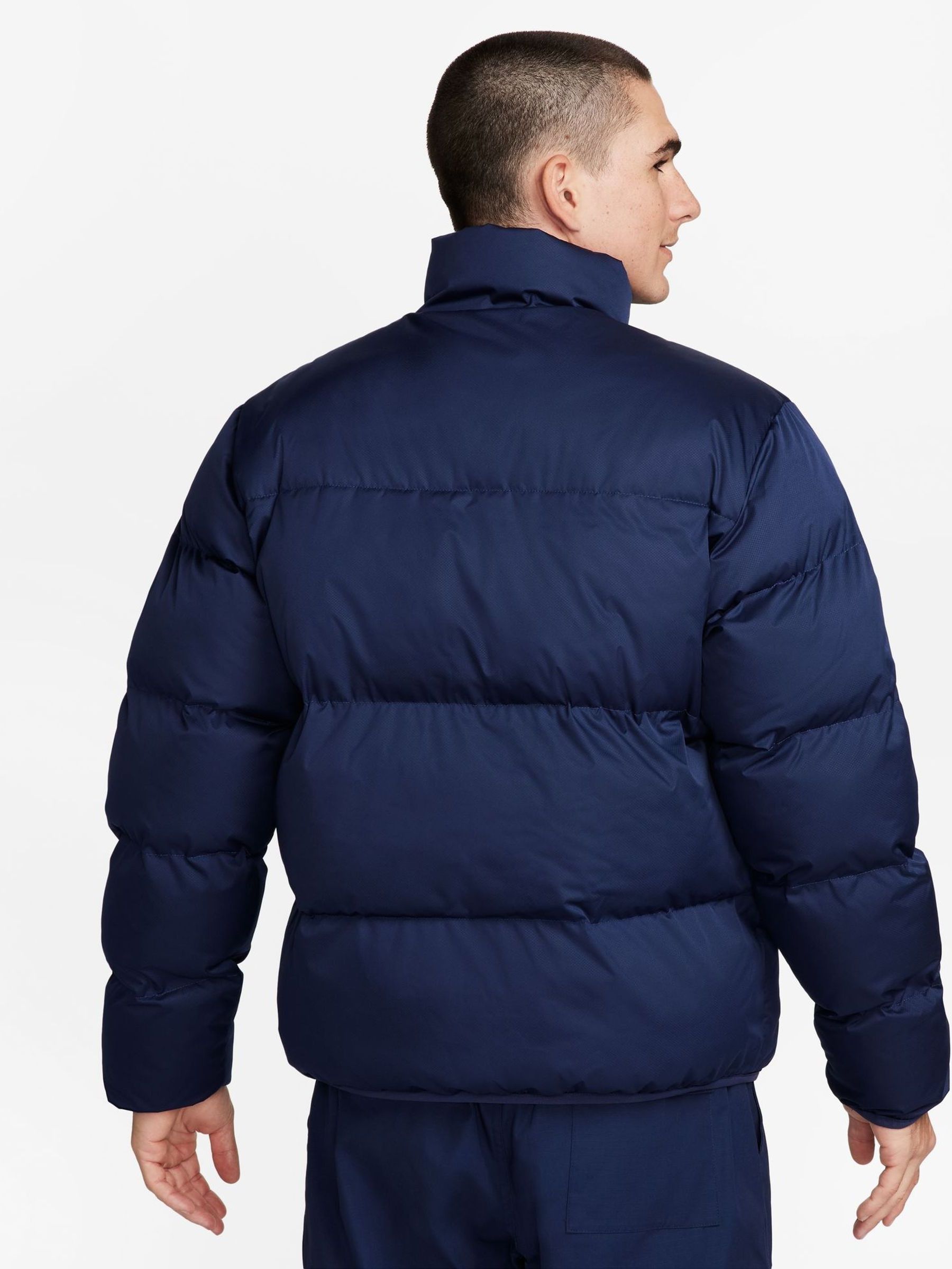 Buy Nike Blue Padded Puffer Jacket from Next Ireland