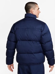 Nike Blue Padded Puffer Jacket - Image 2 of 6
