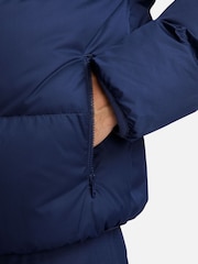 Nike Blue Padded Puffer Jacket - Image 5 of 6