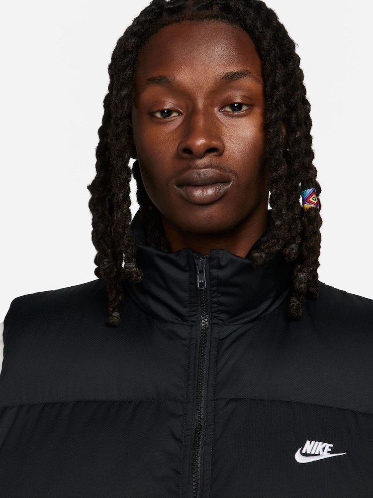 Nike Black Sportswear Primaloft Padded Gilet - Image 4 of 6
