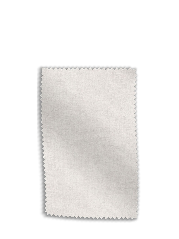 Natural Oyster Plush Chenille Matson Upholstered Bed Frame - Image 8 of 8