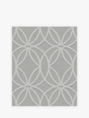 Grey Geometric Luxe 10M Wallpaper - Image 2 of 4