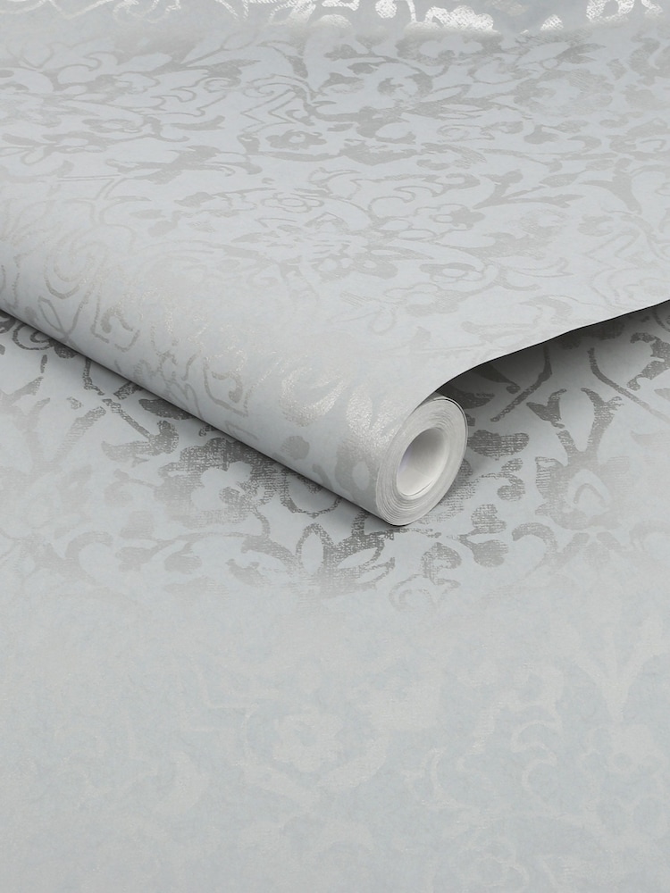 Papel pintado de 10 metros con diseño elegante de damasco - Imagen 4 de 4