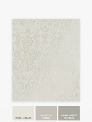 Papel pintado de 10 metros con diseño elegante de damasco - Imagen 3 de 4