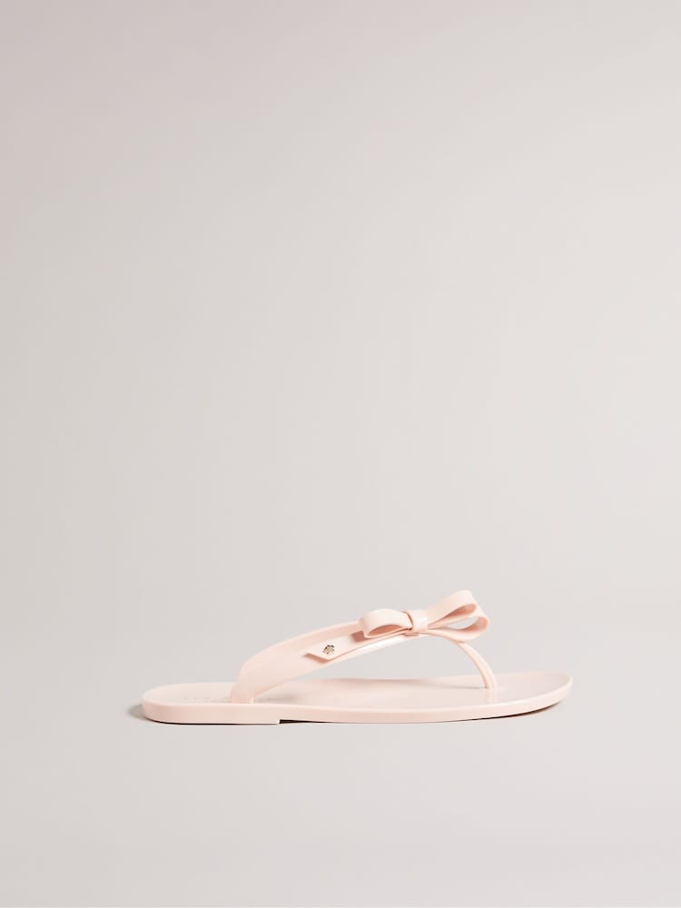 وردي - شبشب بإصبع مزين بأربة Jassey من Ted Baker - صورة 1 من 4