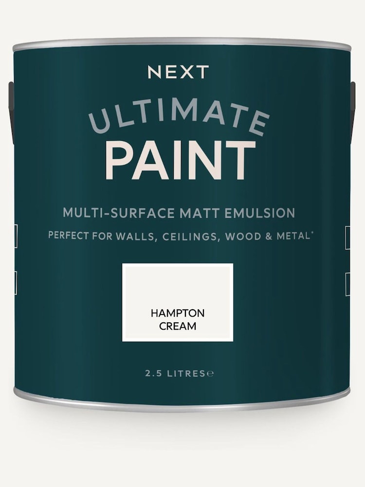 Hampton Cream Ultimate®? Multi-Surface 2.5L Paint - Image 1 of 5