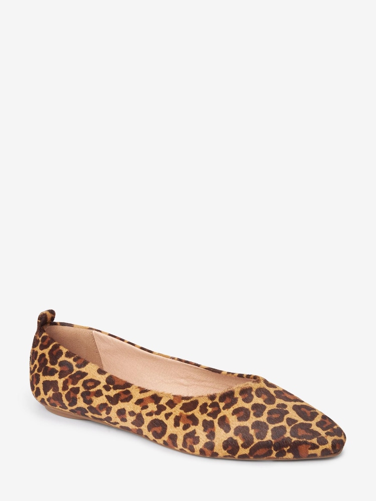 léopard - Ballerines emblématiques en cuir - Image 5 of 7