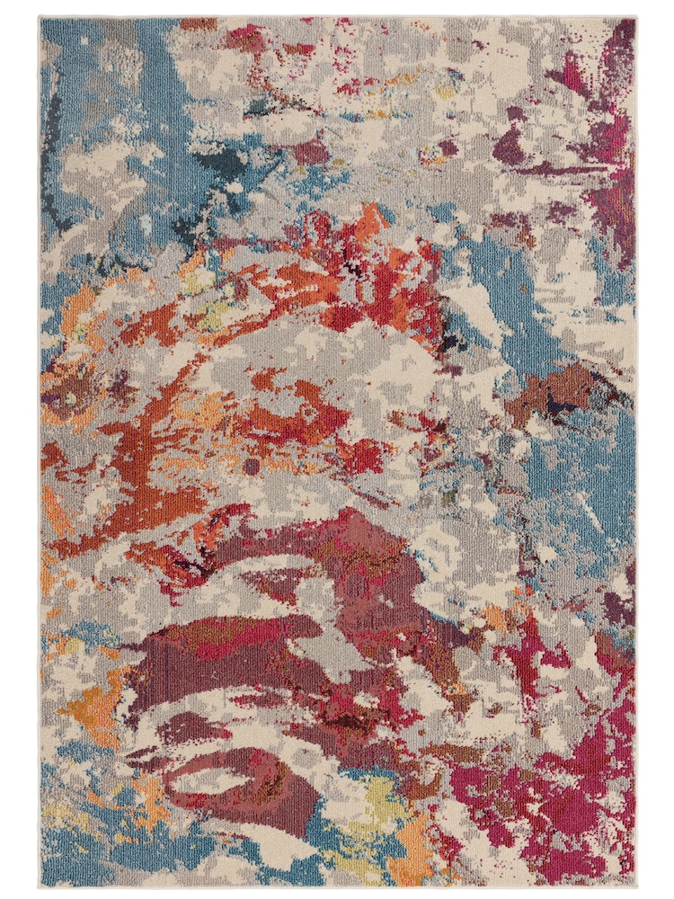 Asiatic Rugs Yellow Colores Cloud Magenta Rug - Image 2 of 4