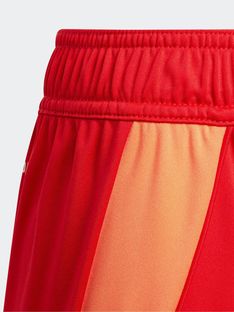 adidas Dark Red Tiro 24 Shorts - Image 8 of 9