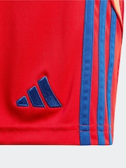 adidas Dark Red Tiro 24 Shorts - Image 9 of 9