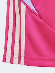 adidas Bright Pink Tiro 24 Shorts - Image 4 of 5