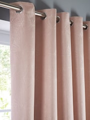 Studio G Blush Pink Amari Eyelet Curtains - Image 3 of 3