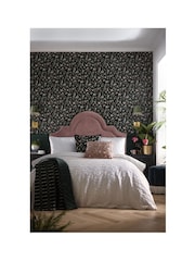 Wedgwood White Wild Strawberry 100% Cotton Duvet Cover and Pillowcase Set - Image 1 of 4