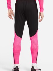 Nike Black/Pink Dri-FIT Strike Joggers - Image 2 of 3