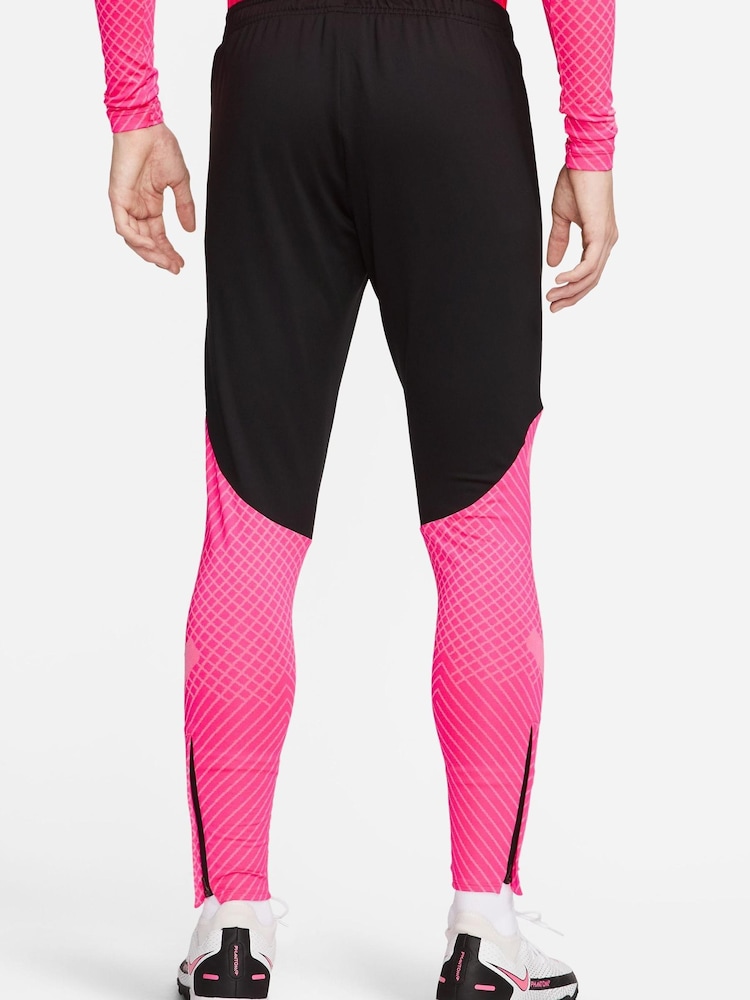 Nike Black/Pink Dri-FIT Strike Joggers - Image 2 of 3