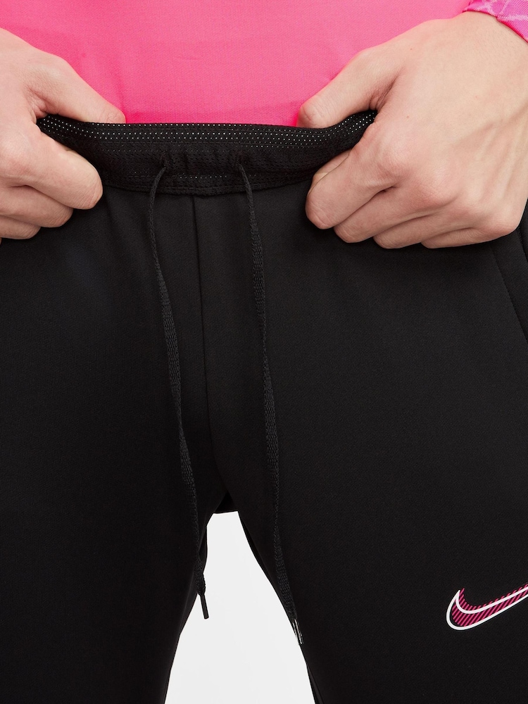 Nike Black/Pink Dri-FIT Strike Joggers - Image 3 of 3