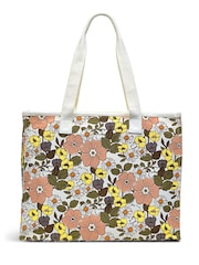Radley London 60's Floral Tote Bag - Image 2 of 4