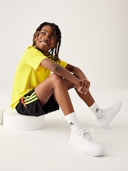 adidas Yellow Black Tiro 24 Shorts - Image 3 of 14