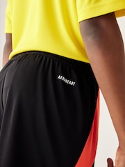 adidas Yellow Black Tiro 24 Shorts - Image 5 of 14