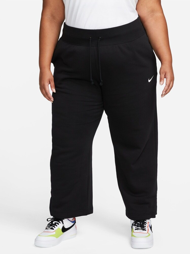 Nike Curve Jogginghose aus Fleece mit weitem Bein - Bild 1 von 5