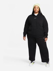 Nike Curve Jogginghose aus Fleece mit weitem Bein - Bild 3 von 5