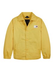 Tommy Hilfiger Yellow Coach Jacket - Image 1 of 2