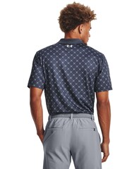 Under Armour Grey Golf Printed Performance 3.0 Polo Shirt - Image 2 of 6