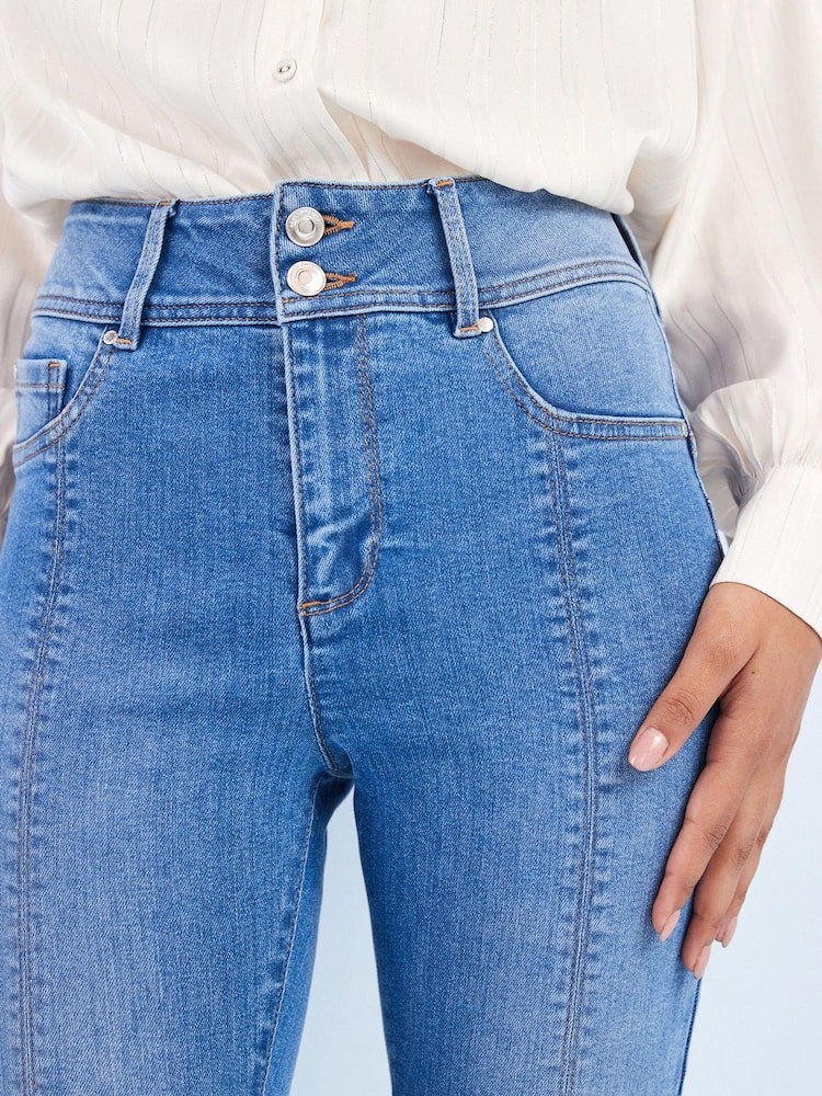 Indigo Blue Firm And Shape Skinny Jeans - Image 1 of 1