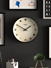 Space Hotel Black Interstella Black Clock - Image 1 of 4