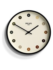 Space Hotel Black Interstella Black Clock - Image 3 of 4