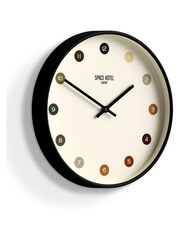 Space Hotel Black Interstella Black Clock - Image 4 of 4
