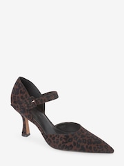 Animal Forever Comfort® Point Toe Mary Jane Court Shoes - Image 4 of 6