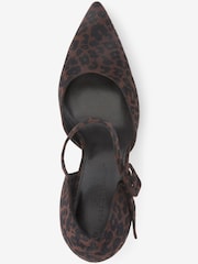 Animal Forever Comfort® Point Toe Mary Jane Court Shoes - Image 5 of 6