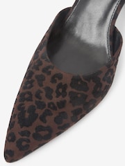 Animal Forever Comfort® Point Toe Mary Jane Court Shoes - Image 6 of 6