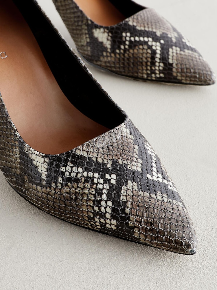 Schlangenmuster - Forever Comfort® Lederpumps - Bild 5 von 5