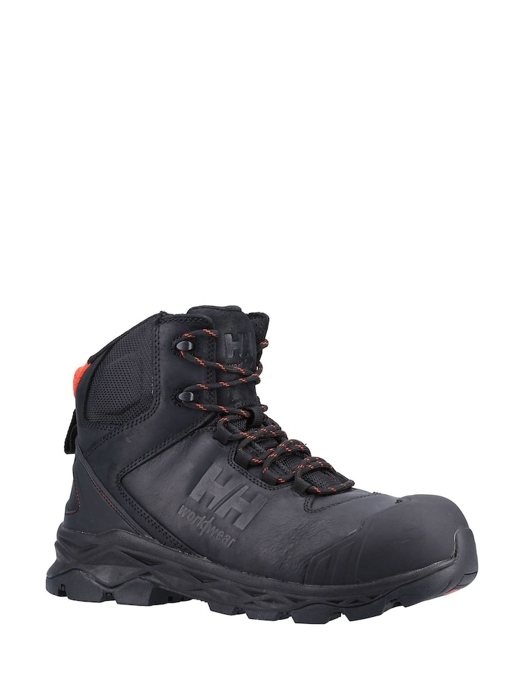 Helly Hansen Black Oxford Mid S3 Safety Boots - Image 1 of 3