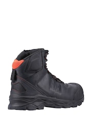Helly Hansen Black Oxford Mid S3 Safety Boots - Image 2 of 3
