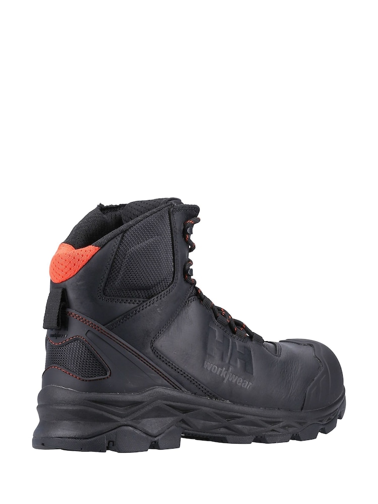 Helly Hansen Black Oxford Mid S3 Safety Boots - Image 2 of 3