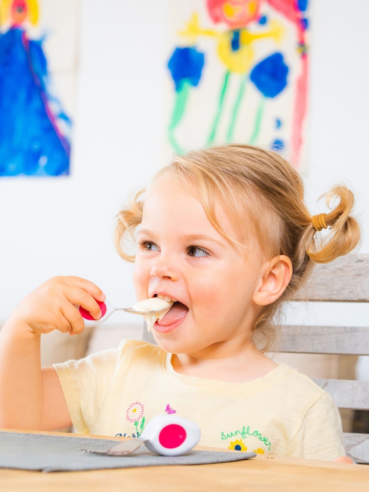 3 Piece Magenta doddl Knife Fork & Spoon Indigo Toddler Cutlery Se Cutlery Set - Image 2 of 6