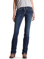 Темно-синий - Ariat REAL джинсы прямого кроя Icon - Изображение 1 из 3