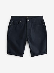 Navy Motionflex 5 Pocket Chino Shorts - Image 5 of 7