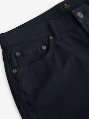 Navy Motionflex 5 Pocket Chino Shorts - Image 6 of 7