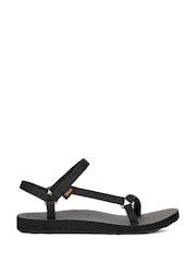 Teva Original Universal Slim Black Sandals - Image 1 of 8
