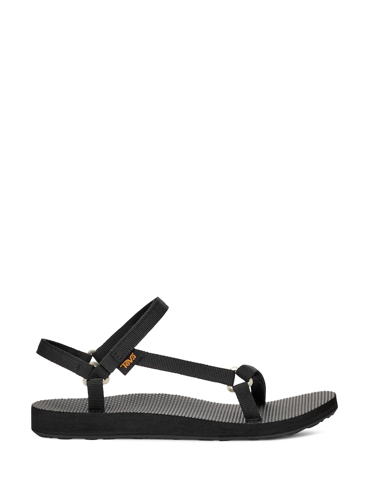 Teva Original Universal Slim Black Sandals - Image 1 of 8