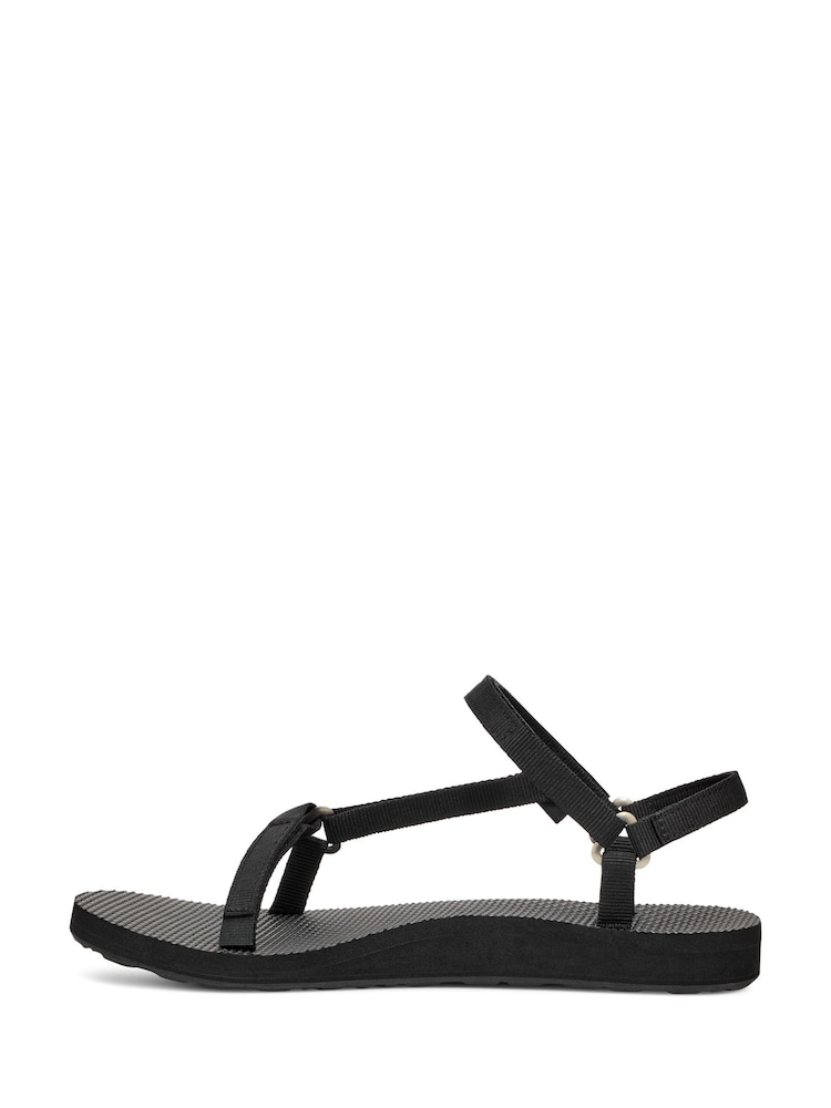 Teva Original Universal Slim Black Sandals - Image 2 of 8