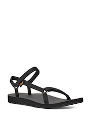 Teva Original Universal Slim Black Sandals - Image 3 of 8